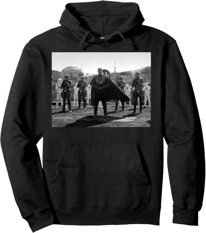 Star Wars Mandalorian Moff Gideon Stand Off Pullover Hoodie