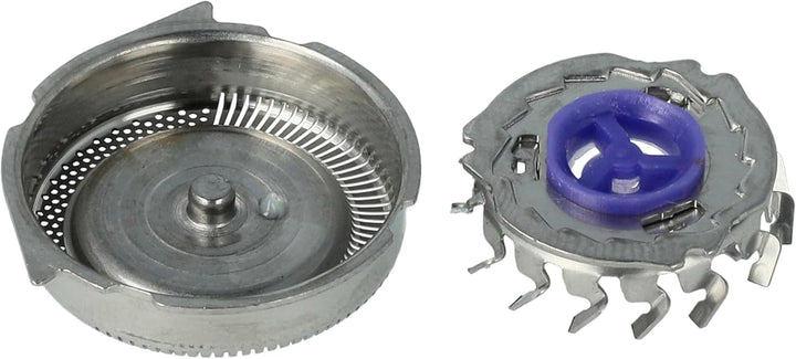 vhbw 6x Scherköpfe Ersatz für Philips HQ6 für Elektrorasierer, Silber