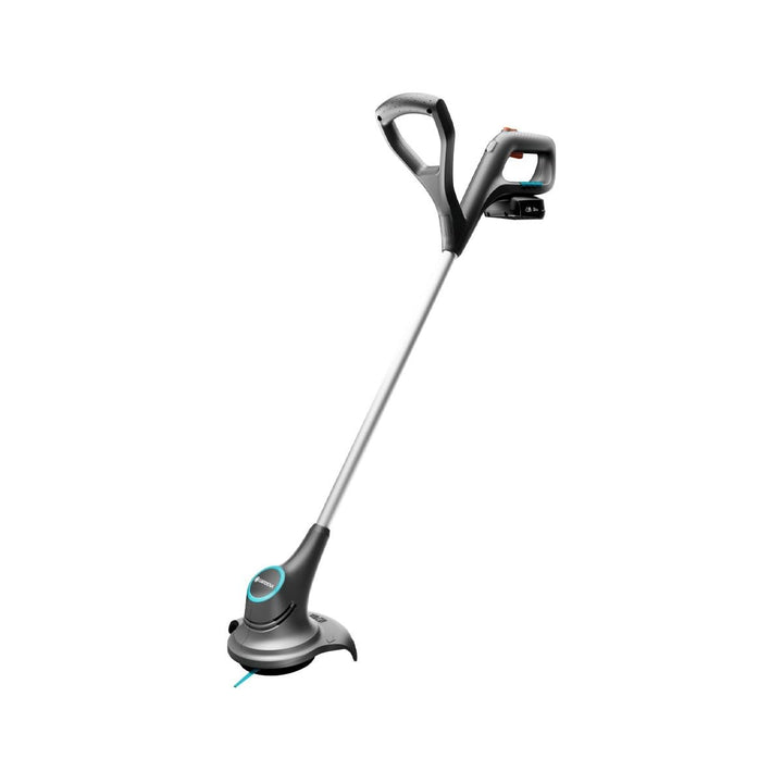 Gardena Akku-Trimmer SmallCut 23/18V P4A Ready-To-Use Set: Rasentrimmer mit 230 mm Schnittkreis, erg