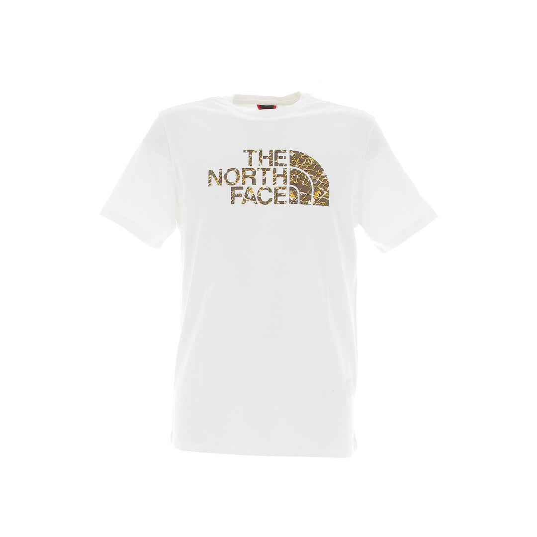 THE NORTH FACE Herren Easy T-Shirt XS Gardenia White/Coal Bro, XS Gardenia White/Coal Bro