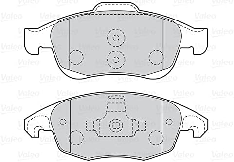 VALEO Bremsbelagsatz Essential 301997, 4er Set Vorderachse - ECE-R90 zertifiziert zonder niet-gemont