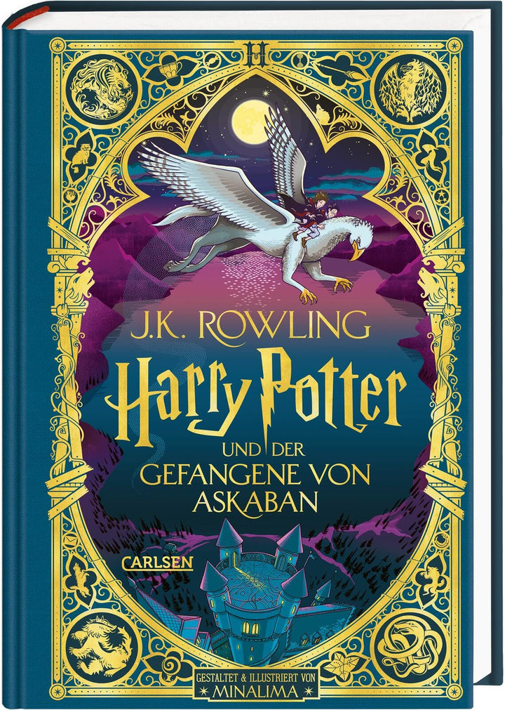 Harry Potter und der Gefangene von Askaban (MinaLima-Edition mit 3D-Papierkunst 3): Farbig illustrie