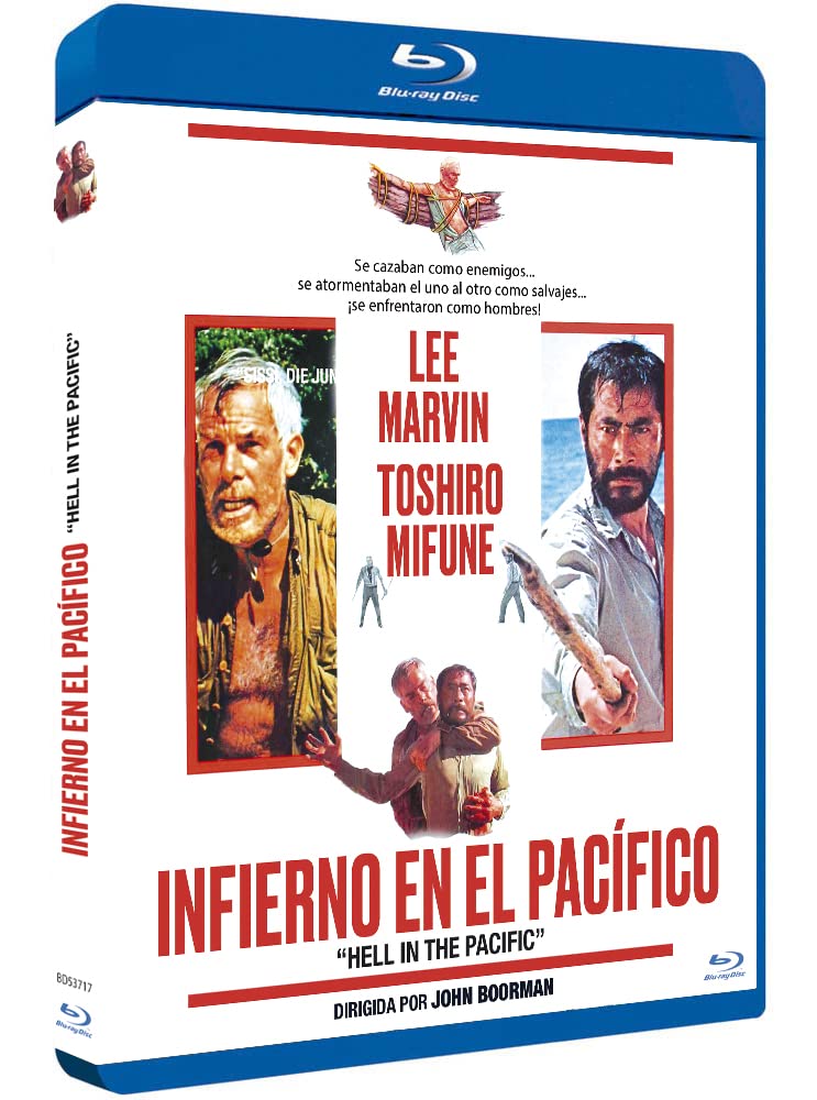 Hell in the Pacific/Infierno en el Pacifico/Duello nel Pacifico 1968 [Blu-ray] EU Import Englisch To
