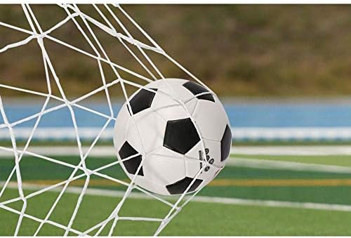 Fussballnetz Fussball Ziel Net Wetterfeste Ersatz Tornetze für Sports Football Training 8X6FT, 8X6FT
