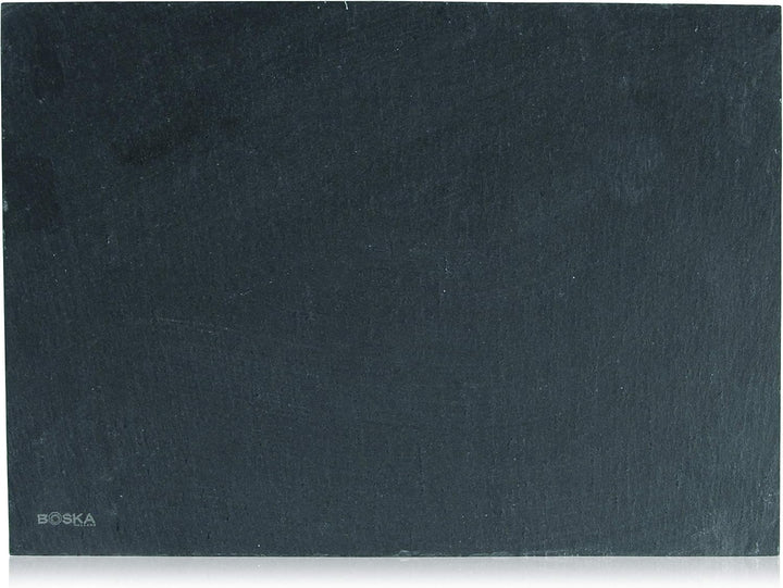Boska Servierbrett Schiefer Light L/leichtgewicht / 28 cm/Schiefer/Schwarz / 280 x 200 x 10 mm Masch