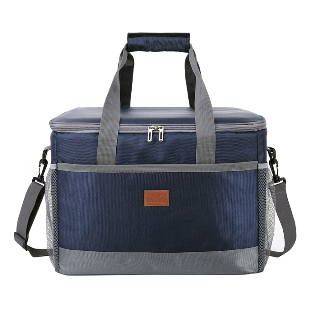 Grosse Faltbar Thermotasche, 36L Kühltasche, Lunchtasche, Picknicktasche, mit Verstellbaren Schulter