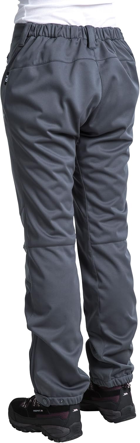 DLX Damen Softshellhose Mit Seitenbelüftung Sola, Carbon