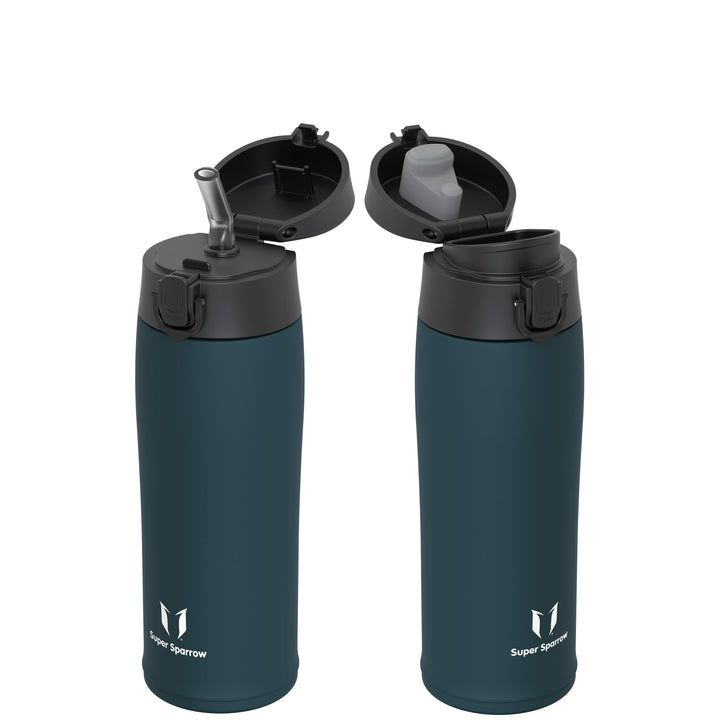 Super Sparrow Trinkflasche Edelstahl - Thermobecher - 350ml, 500ml, 750ml, 950ml - BPA-Frei Thermosf