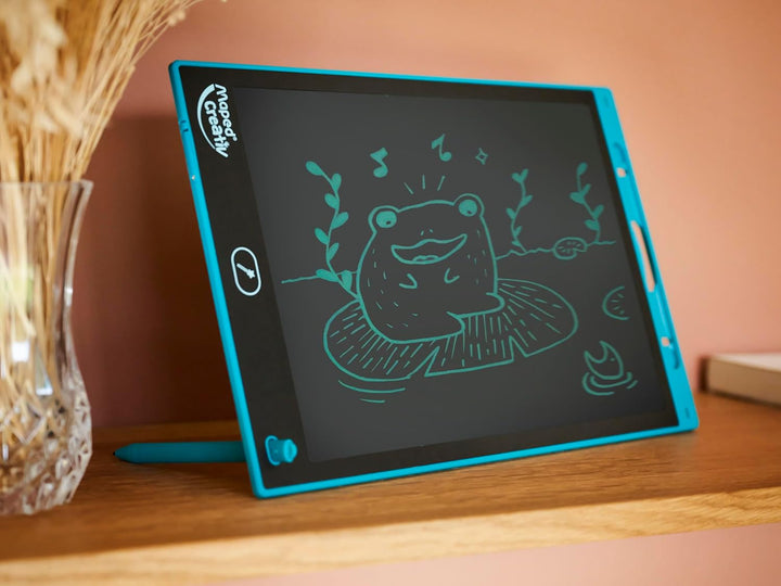 Maped Creativ Magical Board Maxi – LCD-Zeichentablett mit 30,5 cm (12 Zoll) Display + Eingabestift –