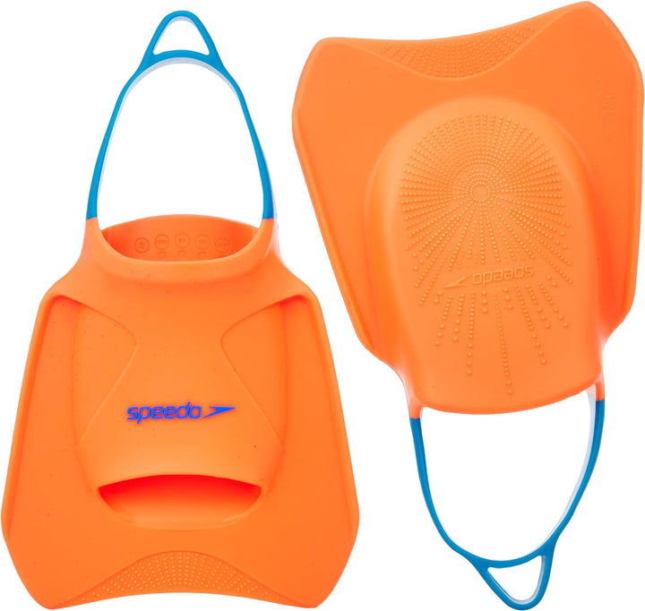 Speedo Unisex Erwachsene Biofuse FF Fitness Fin XL Orange/Blau, XL Orange/Blau