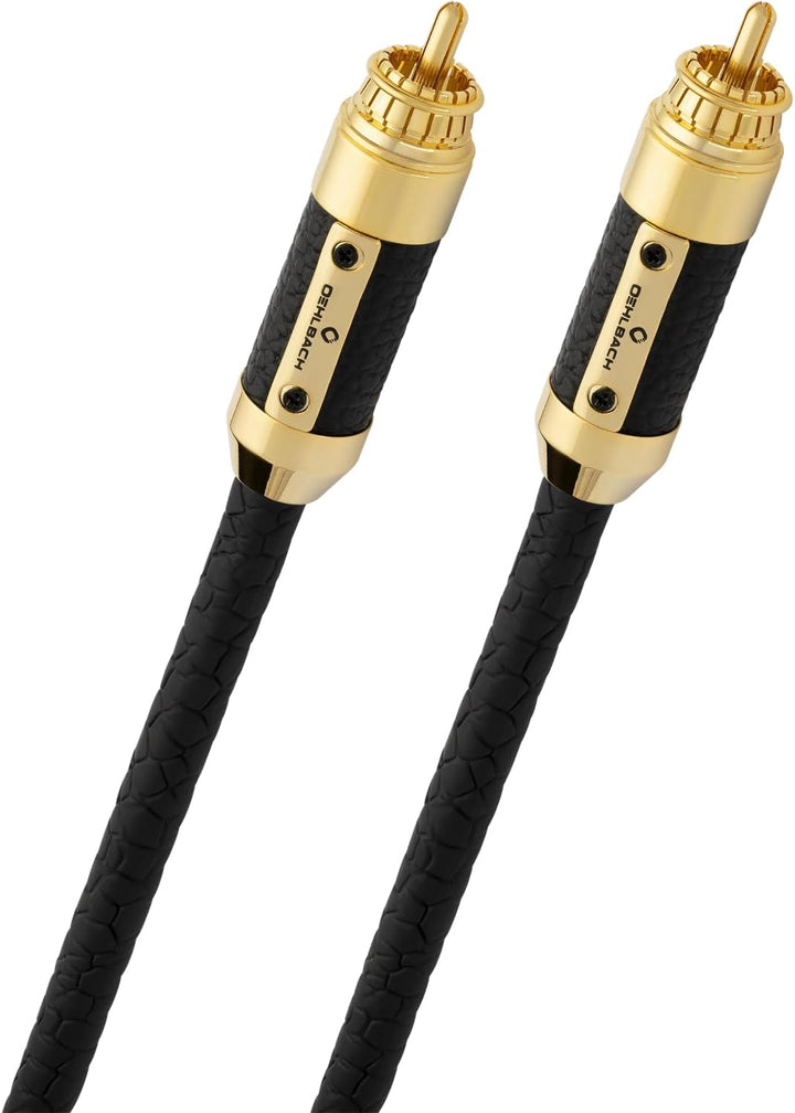 Oehlbach XXL® Black Connection Digital - Digitales High-End Koaxialkabel (Made in Germany, Premium E