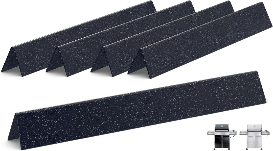 QuliMetal 62,2 cm Aromaschienen für Weber Genesis 300 Serie mit seitlichen Bedienknöpfen, passend fü