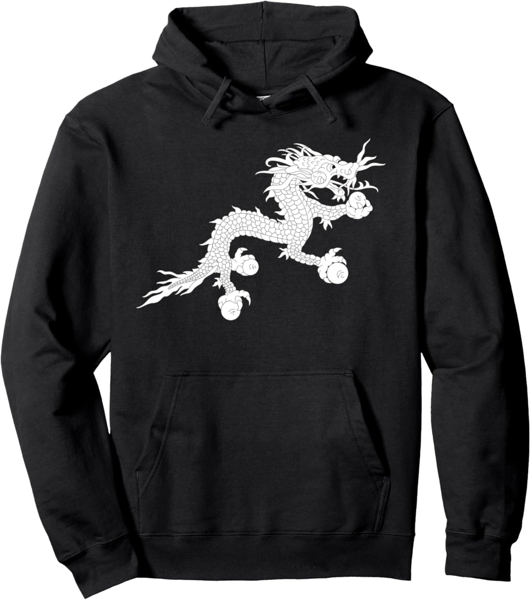 Bhutan Flagge Donnerdrache Pullover Hoodie