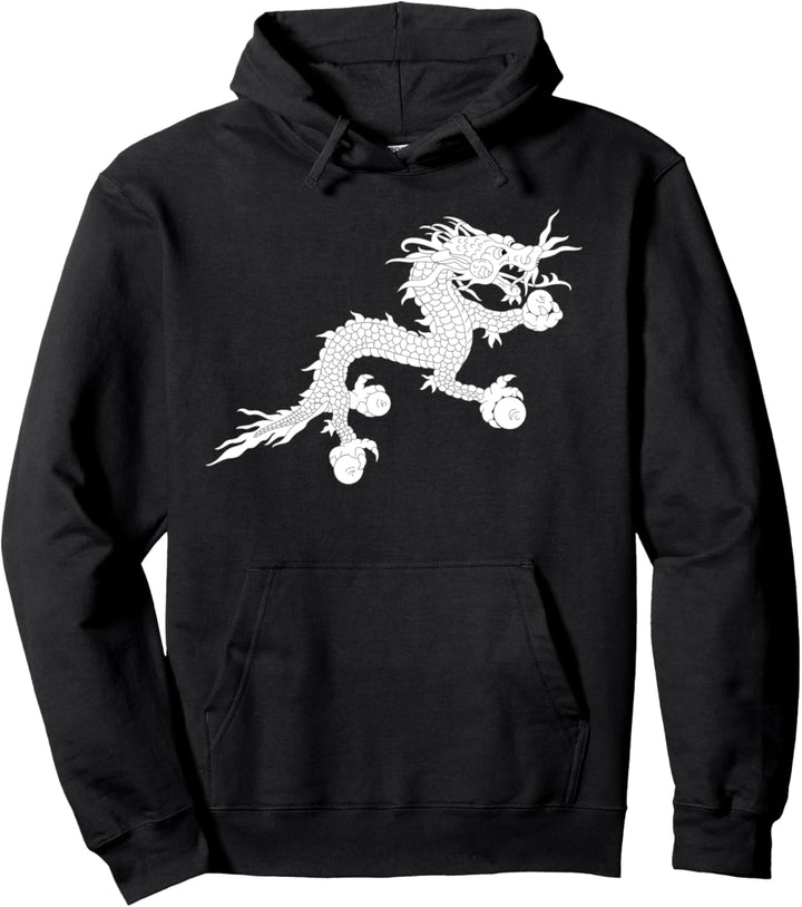 Bhutan Flagge Donnerdrache Pullover Hoodie