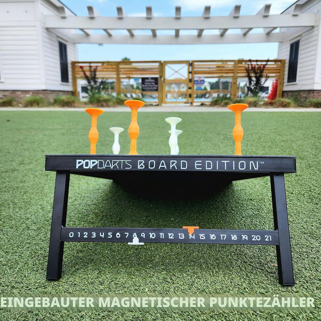 PopGolf Board Edition Set - Popdarts Hinterhof, Indoor und Outdoor Spiel für alle Altersgruppen - To