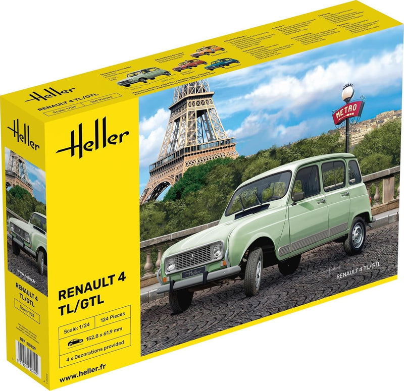 Heller 80759 - Modellbausatz Renault 4l