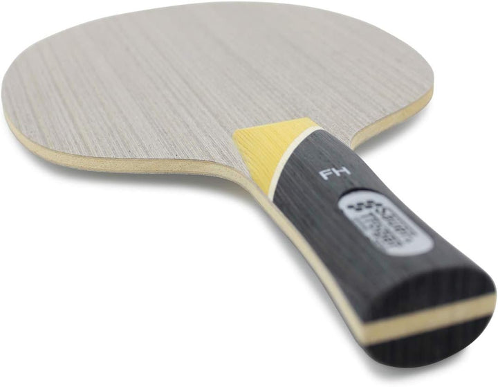 Sauer & Tröger Tischtennis Allround Holz für Noppenspieler | Dominate All | Gerade, Konkav, Konkav