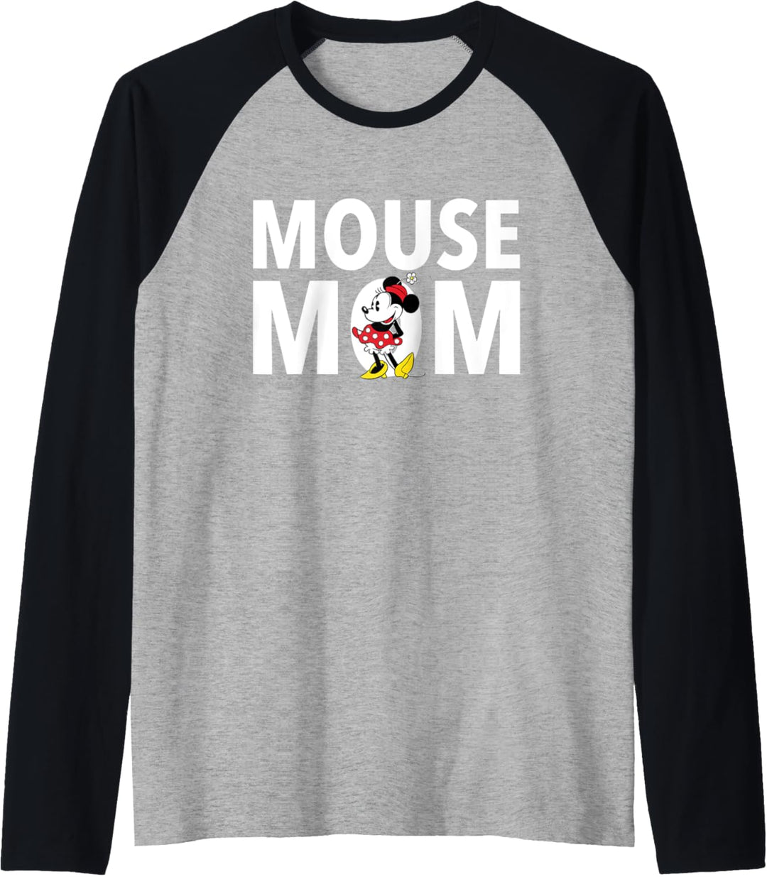 Disney Minnie Mouse Mom Raglan