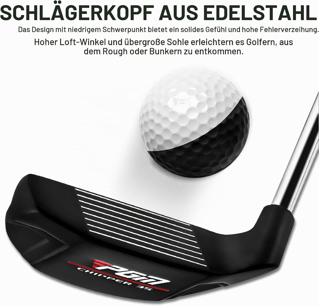 PGM Golf Club Chippers, Blade Putters for Men & Women - Easy Flop Shots – Legal for Tournament Play,