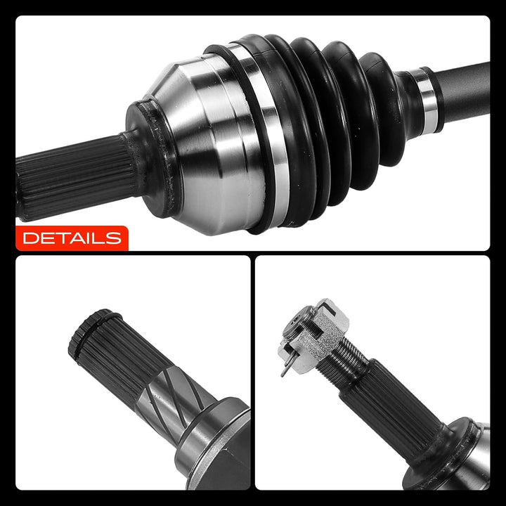 Frankberg Antriebswelle Vorne Links Kompatibel mit Qashqai +2 I J10 JJ10E NJ10 1.5L 2007-2013 Replac