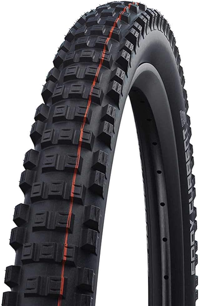 Schwalbe Eddy Current Rear Evo Faltreifen // 65-584 (27,5x2,6') Super Trail Schwarz, Schwarz