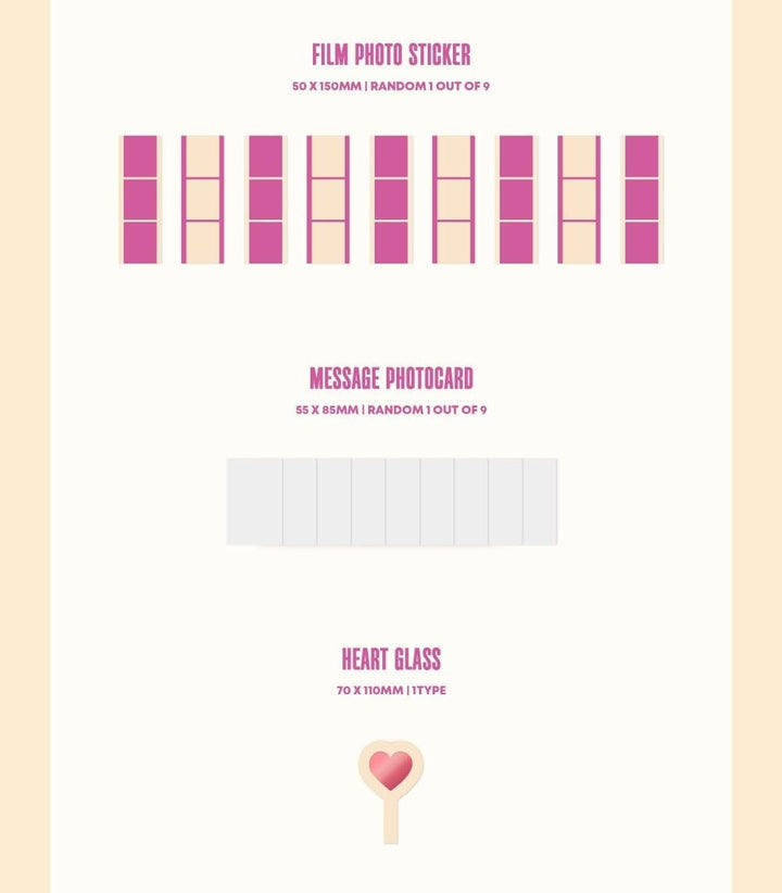 JYP Entertainment TWICE - BETWEEN 1&amp;2 11th Mini Album+Pre-Order Benefit+Folded Poster (Complete ver.