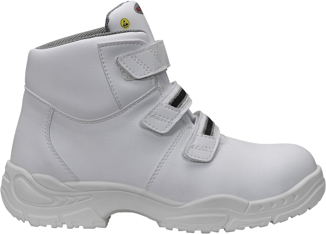 Elten Sicherheitsschnürstiefel "White Strap Mid" ESD S3, Grösse 39, 760171 39 EU, 39 EU