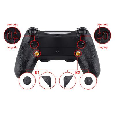 eXtremeRate DAWN2.0 FlashShot Trigger Stop Remap Kit für ps4 CUH-ZCT2 Controller,DIY-Ersatz Hülle Ge
