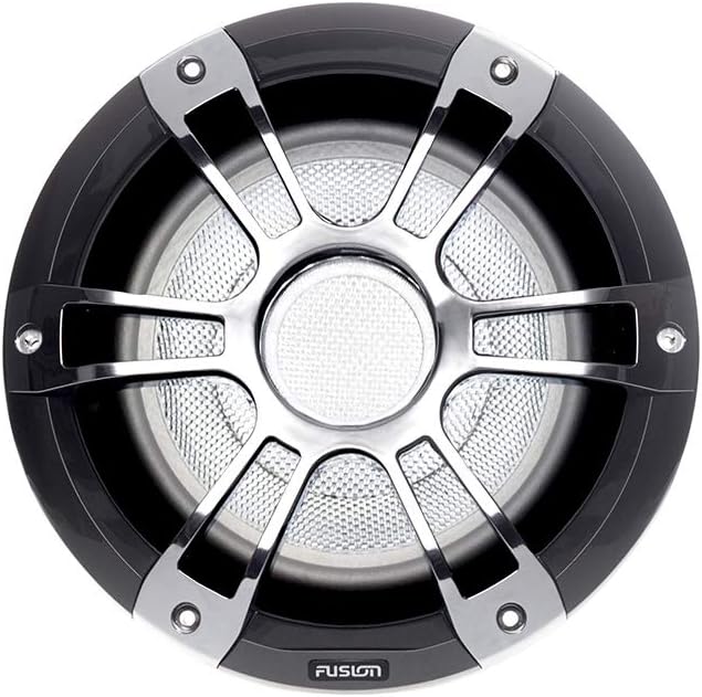 Subwoofer 10" Chrom mit LEDs