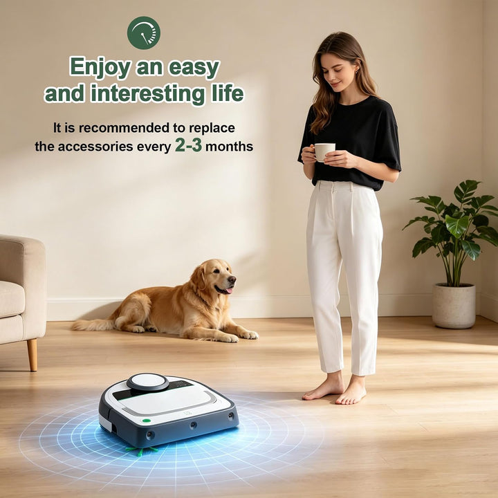 Ersatzteile für Vorwerk Kobold VR200 VR300 Roboterstaubsaugerzubehör - Hepafilter Allergiefilter und