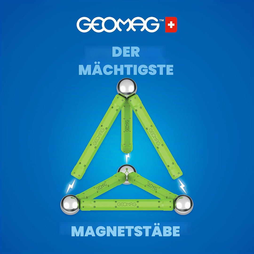 GEOMAG Magnetic Toys , Magnets for Kids , STEM-Endorsed Educational Building Set Made from 100 Perce