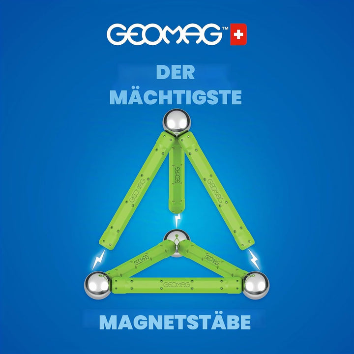 GEOMAG Magnetic Toys , Magnets for Kids , STEM-Endorsed Educational Building Set Made from 100 Perce