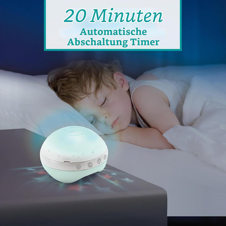 Infantino 3-in-1 Projektor Musik-Mobile, Umwandelbares Mobile, Lichtprojektor für Tisch &amp; Kinderbett