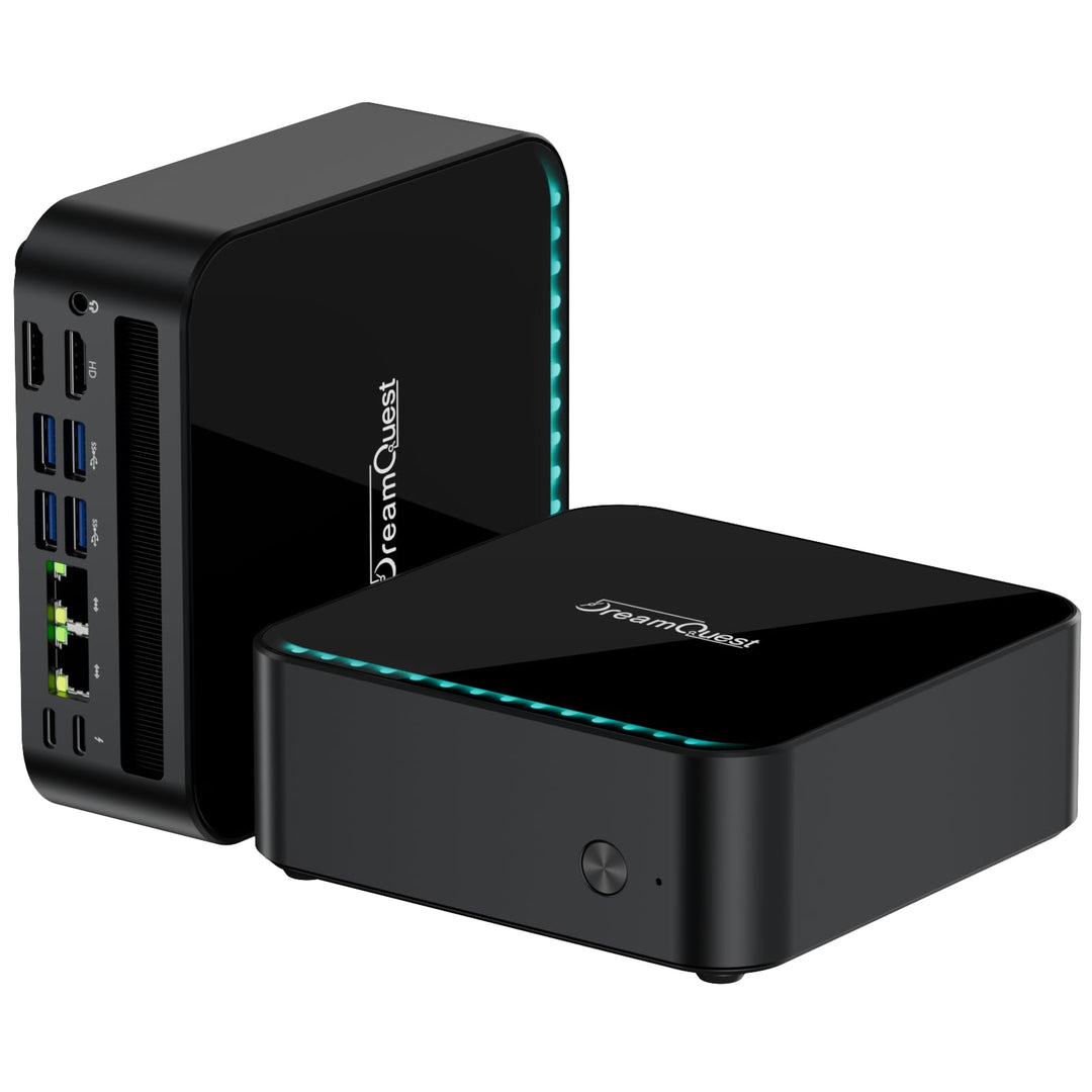 DreamQuest Mini PC Windows 11 Pro AMD Ryzen 5 7430U (6C/12T,bis zu 4.3Ghz) 16GB DDR4 512GB M.2 SSD M