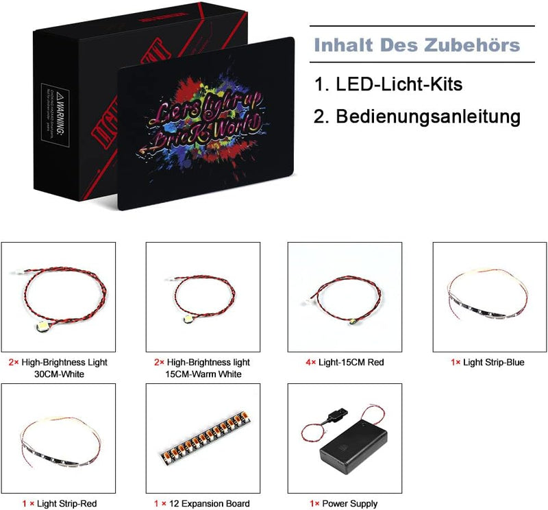 Led Licht Set für Lego 42153 Technic NASCAR Next Gen Chevrolet Camaro ZL1 Modell-Auto-Bausatz(Kein L