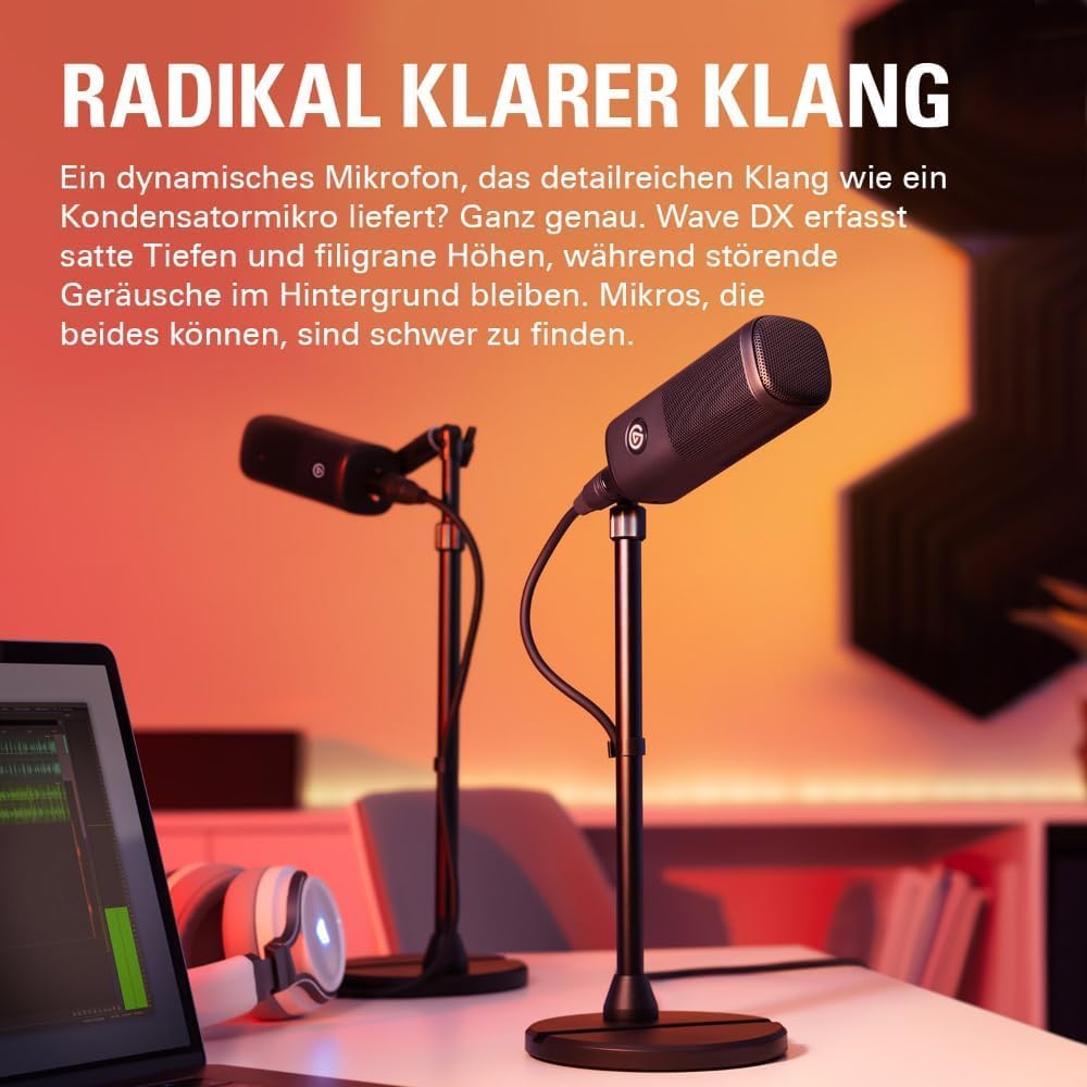 Elgato Audiomixing-Bundle - Audiomixer, Studio-Controller, Dynamisches XLR-Mikro für Podcasting, Str