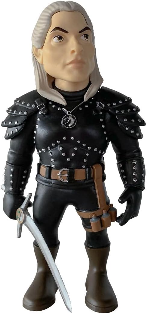 MINIX Collectible Figurines, Figur: The Witcher – Geralt, 12 cm Sammelfigur, Ab 17+ Jahren, Deutsch
