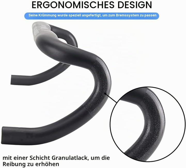 RXL SL Carbon rennrad Lenker schwarz UD matt 31.8 * 420mm fahrradlenker, ohne Logo UD matt 31.8*420m