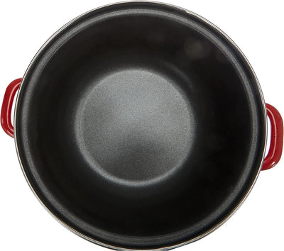 Ibili 961224T Fritteuse mit herausnehmbarem Behälter und Glasdeckel