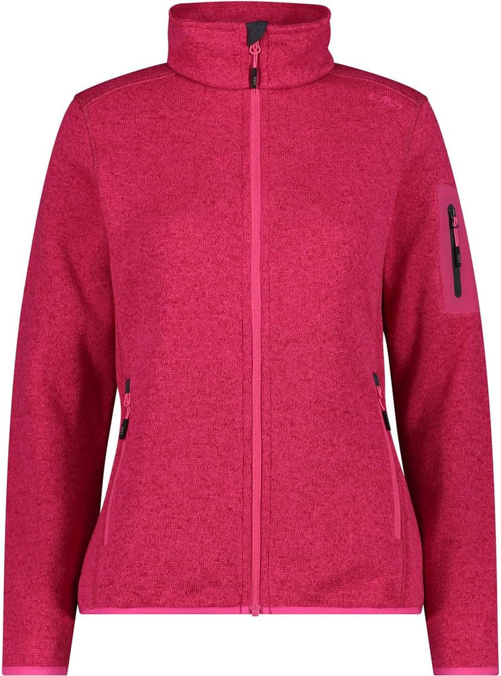 CMP Damen Damenjacke fleecejacke 42 Fuxia-anthrazit, 42 Fuxia-anthrazit