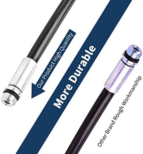 DERASL Rohrreinigungsschlauch Set 15m für Kärcher k2-k7 Serie und LAVOR-Hochdruckreiniger ，mit Adapt