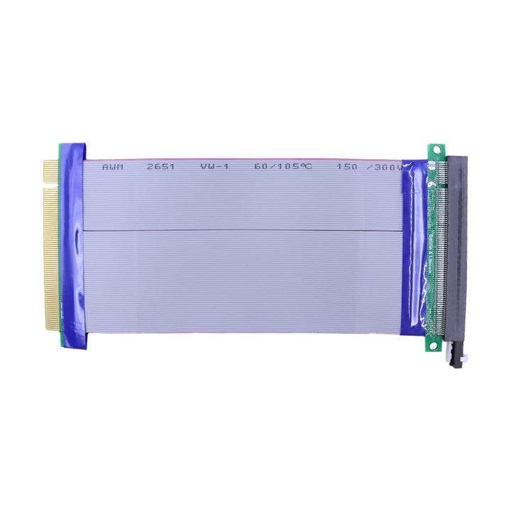 Sarini 16X Zu 16X PCI-E PCIe Express Extender Verlängern PC PCI-E Flex Kabel Band Kabel Riser Kabel