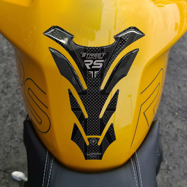 labelbike - 3D Tankpad Aufkleber aus Kunstharz zur Dekoration und zum Schutz von Motorradtanks kompa