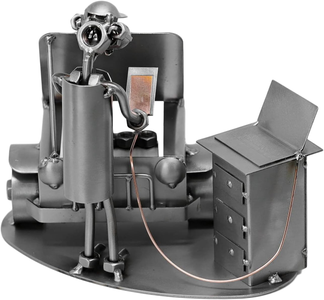 metalman24 Schraubenmännchen KFZ Mechatroniker I Automechaniker I Handarbeit I Geschenkidee I Metall