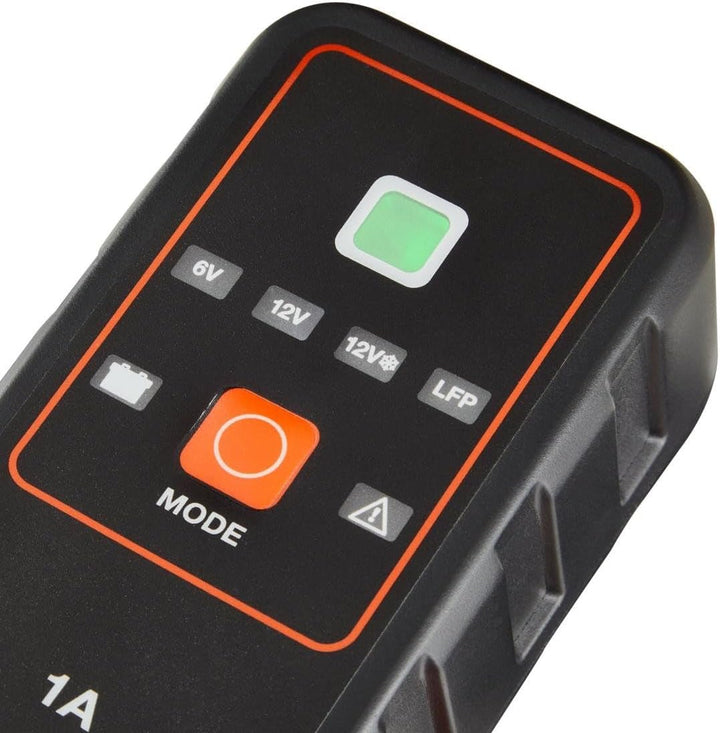 OSRAM BATTERYcharge 901, KFZ-Batteriewartungsgerät 6V & 12V, mobiles Batterieladegerät für Motorräde