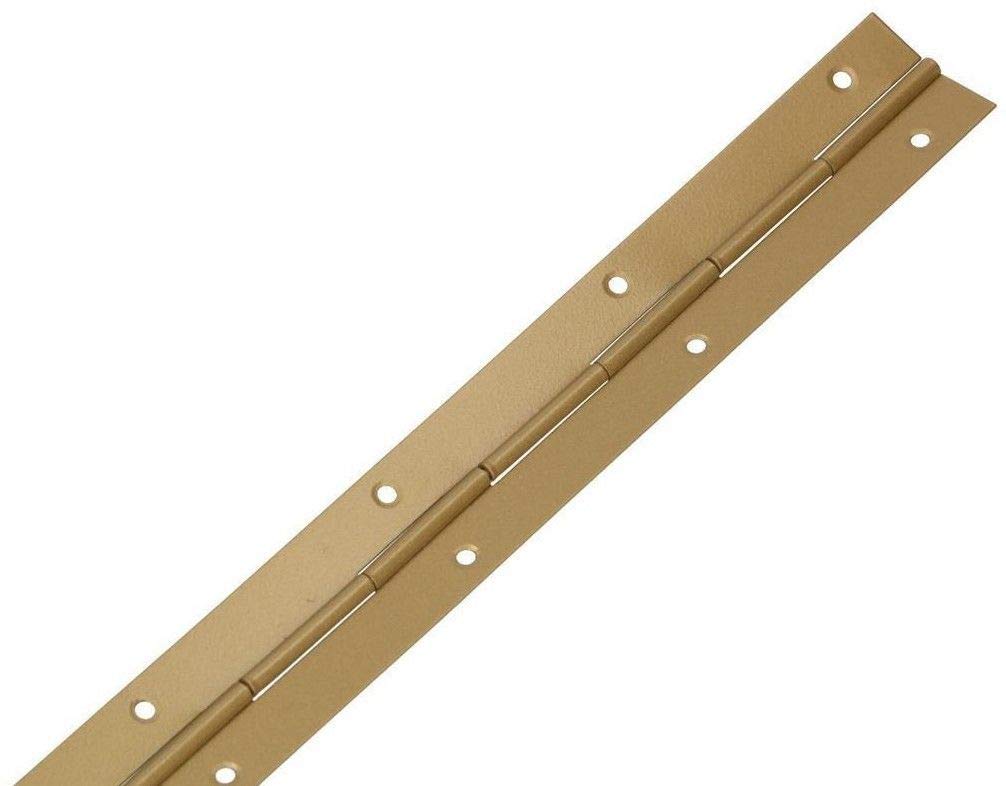 KOTARBAU® 25er Set Stangenscharnier Klavierband 300/31 mm Gold Teilbar/Schneidbar Scharnier Kürzbar