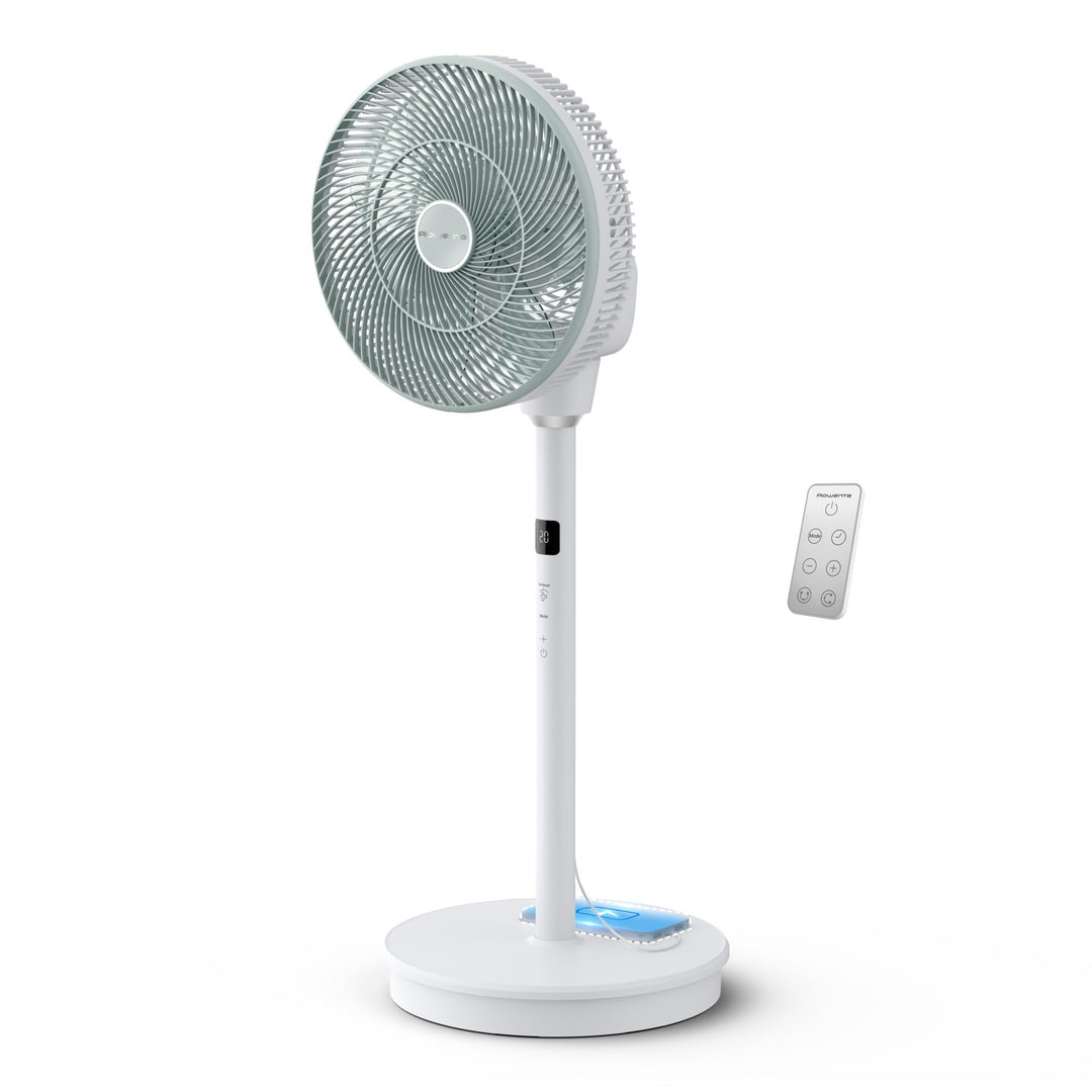 Rowenta Turbo Silence Compact 3D Nomad, intensive und geräuscharme Erfrischung, externe Akku-Kompati
