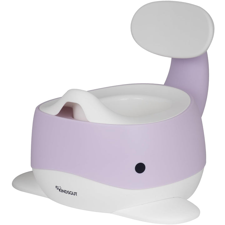 Kindsgut Kinder-Töpfchen, Babytopf WC/Klo, kinderfreundliches Wal-Design und dezente Farben, Toilett