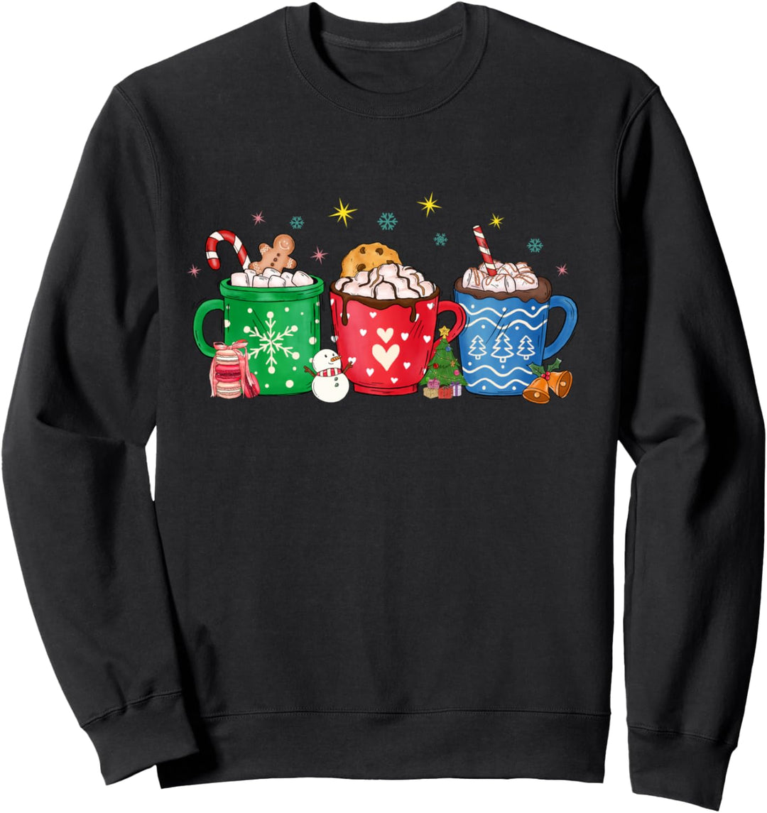 Winterkaffee Barista Weihnachten Schokolade Kaffee Sweatshirt