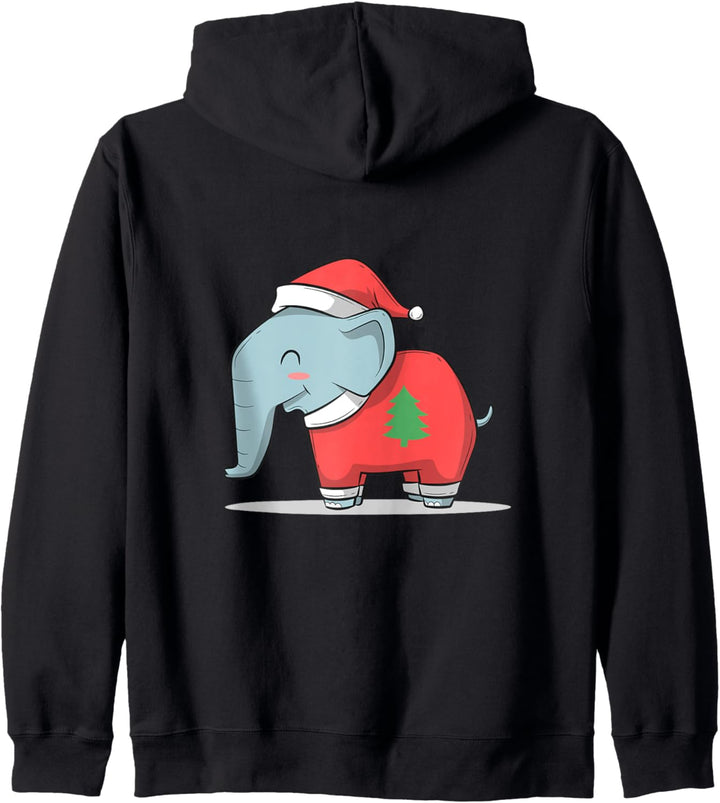 Afrikanischer afrikanischer Buschelefant Kapuzenjacke